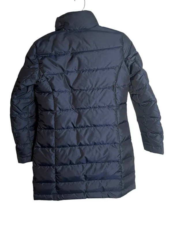Brooks Brothers Navy Quilted Long Down Puffer Coat 2 - Image 3