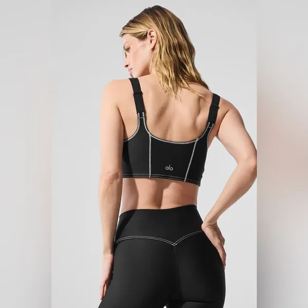 Black Alo Airlift Redefine Bra size Small - Image 2