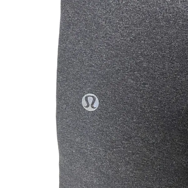 Womens Lululemon straight cut‎ grey drawstring pants with drawstring cuffs Sz XS - Image 8