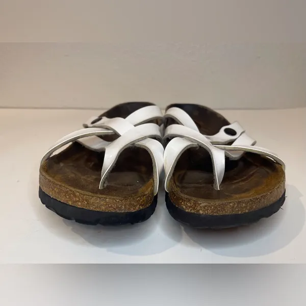 Betula by Birkenstock Women’s‎ White Strappy Sandals Size 6-6.5 (37) - Image 5
