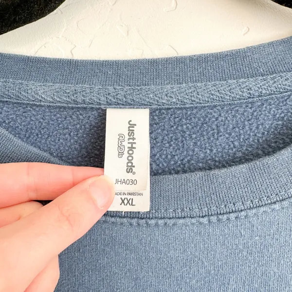 Parks Project Estes Park Embroidered Fleece Crewneck Sweatshirt in Blue - Image 5