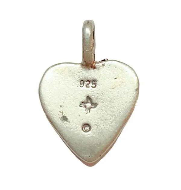 925 sterling silver heart pendant love jewellry - Image 2