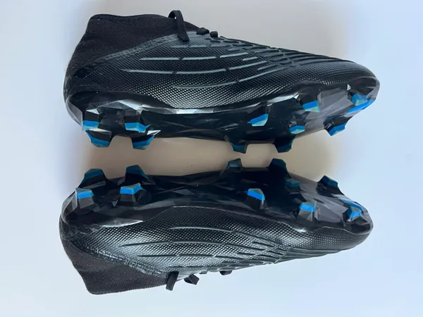 Adidas PREDATOR EDGE.3 Firm Ground Soccer Cleats | Black | Men's - Image 4