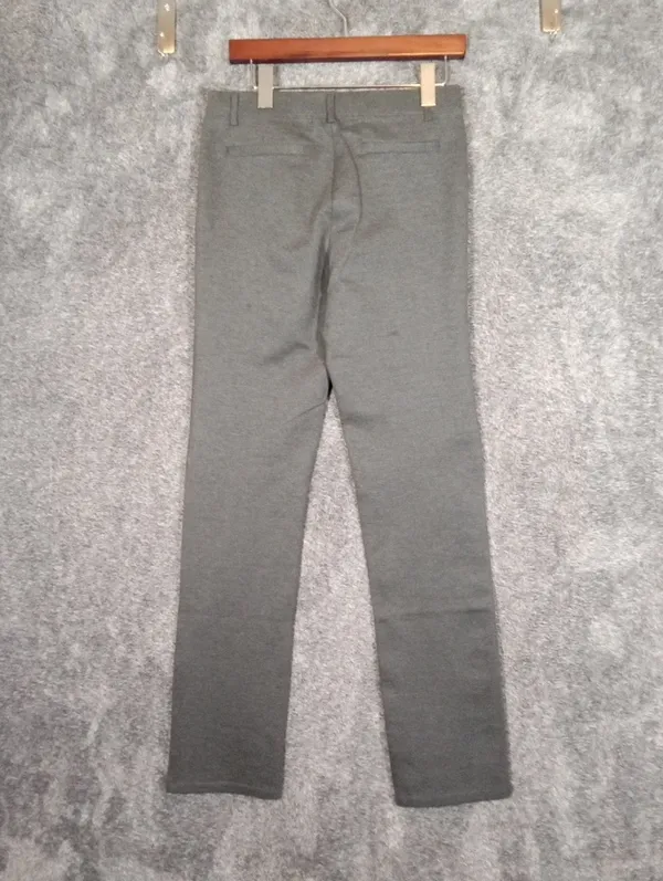 Quince Pull On Ponte Stretchy Office Work Business Gray Womens Pants Size Small - Image 5