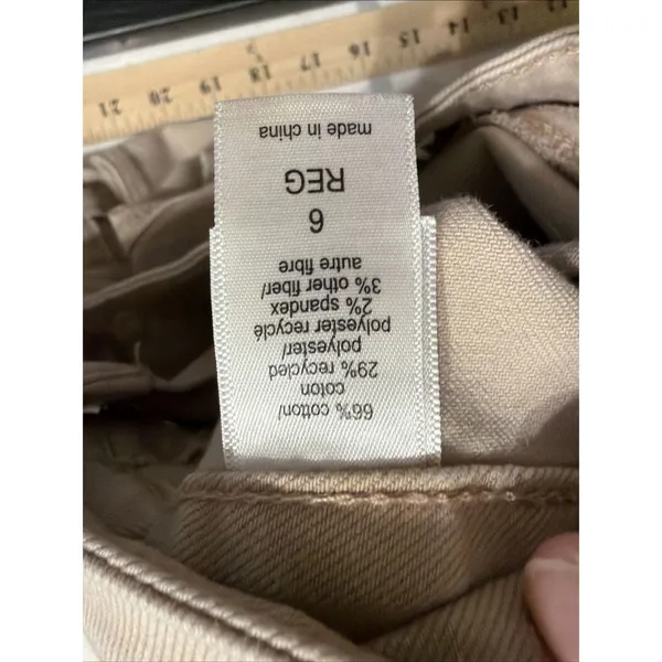 Maurice's Slim Size 6 Tan Pants - Image 5