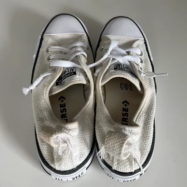 Converse shoreline off white slip on sneakers - Image 4