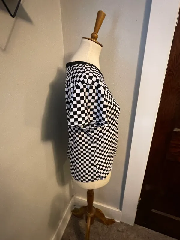 Rue 21 Checkered Tee - Image 2