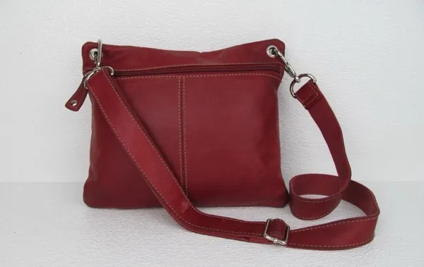 Vintage Fossil Soft Leather Sutter Crossbody Bag Women’s Everyday Purse Pink - Image 7
