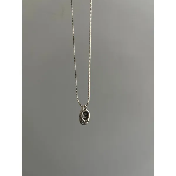 Sterling Silver Ballet Slipper Pendant Necklace .925 Dainty Baby Shoe Jewelry - Image 7