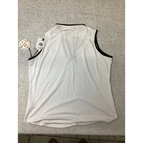 Tail White Label‎ Womens XXL Sleeveless Golf Top Chalk White GH8236-1204 NWT - Image 6
