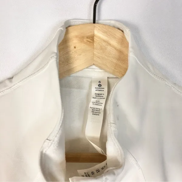 Lululemon Hill And Valley White Lightweight Athletic Vest 6‎ - Image 10