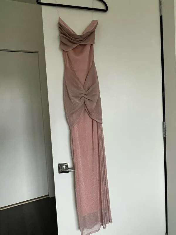 Formal Dress Pink - Image 3