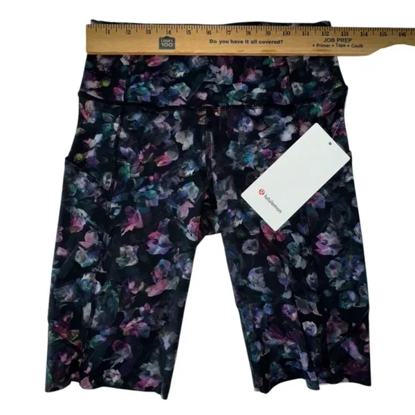 Lululemon Fast Free Short 10" Inseam Non-Reflective Activate Floral Multi Size 6 - Image 13