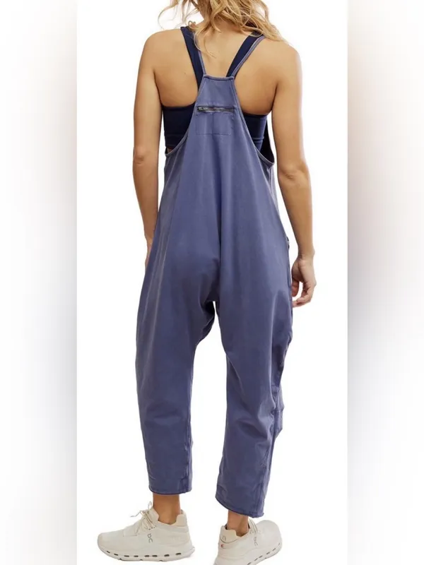 Free People NWT Hot Shot Onesie Jumpsuit Misty Blue Size S - Image 2