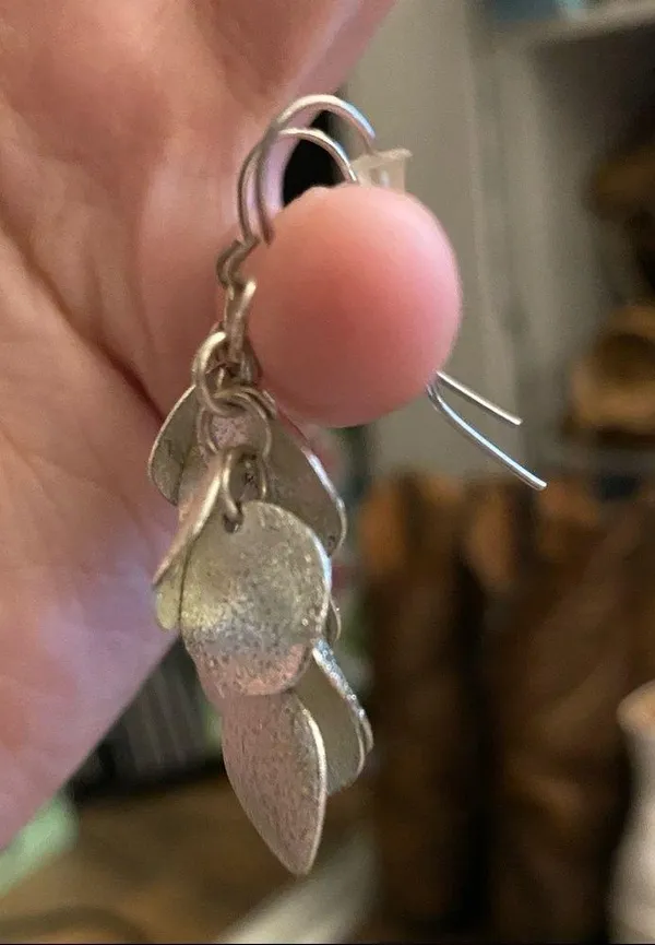 silver dangle earrings - Image 3