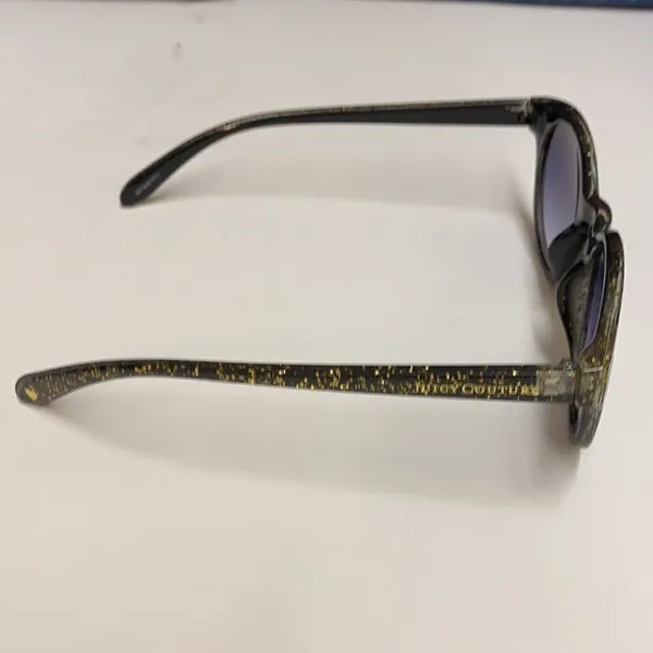 Juicy Couture black and‎ gold speckled sunglasses D6 - Image 3