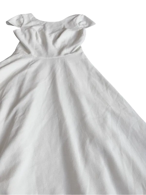 Dress The Population White A-Line Dress Party Special Occasion Size Small Womens - Image 8