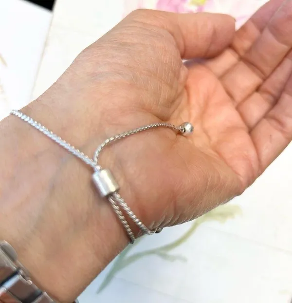 Silver Thankful Bracelet - Image 4
