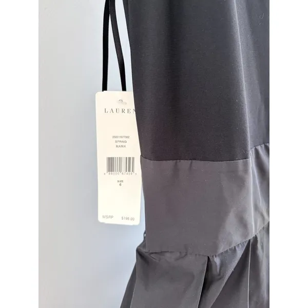 Lauren Ralph Lauren Gray Wrap Mini Dress - Image 3