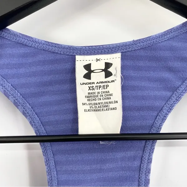 UNDER ARMOUR Seamless Tank Top Purple XS - Image 4