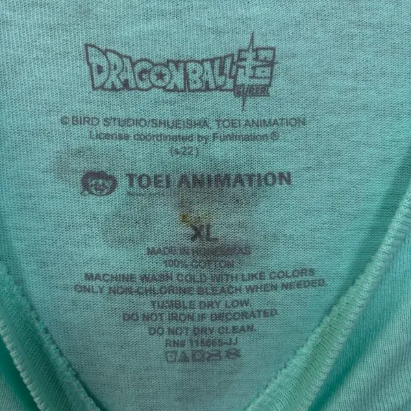 Dragon Ball Z Vegeta Anime Tshirt size XL - Image 5
