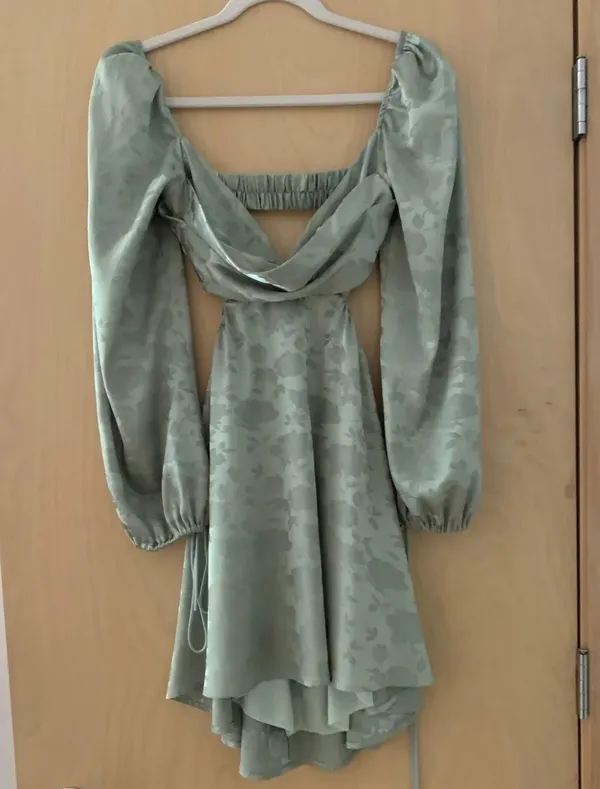 Lucy in the Sky Mini Longsleeve Dress - Image 5