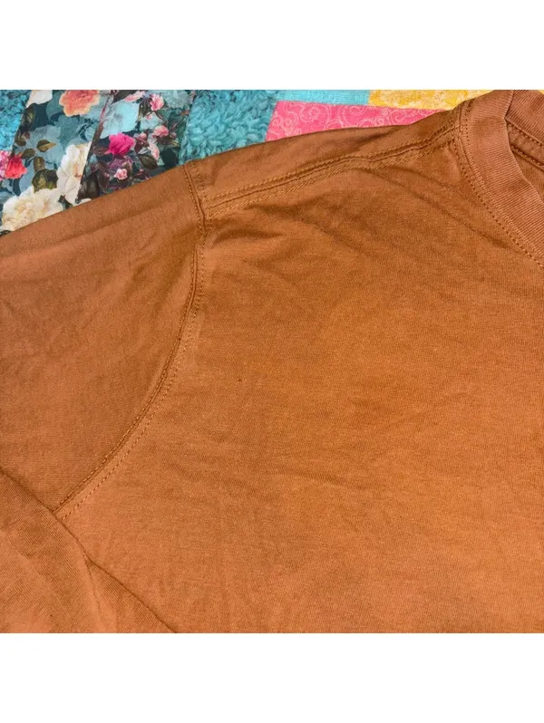 Carhartt Woman’s 2X 20-22W Loose Fit Long Sleeve Pocket T-Shirt Brown 106121BRN - Image 8
