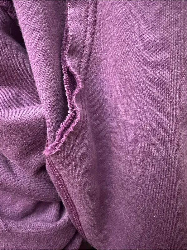 RARE Sample Full-Zip Heavy Hoodie Jacket with Bubble Hem, NWOT - Image 15