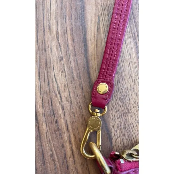 Vintage MARC JACOBS Small Pink Gold Crossbody small shoulder Bag Rare - Image 3