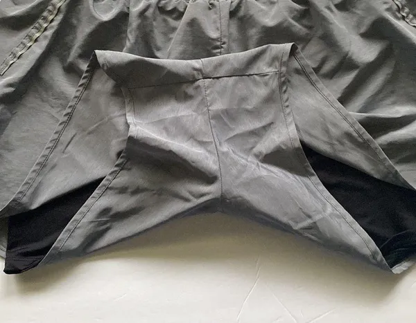 RBX gray and black running athletic shorts, size large - Image 8
