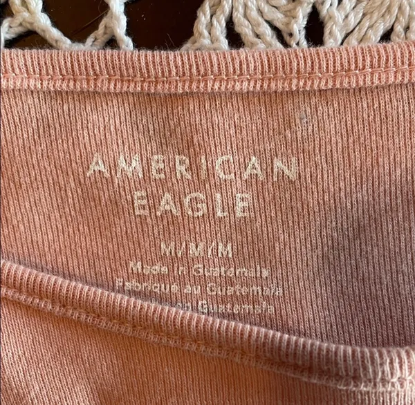 American Eagle hippie baby tee - Image 4