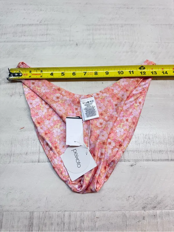 Peixoto CORAL JASMIN Shelley Floral Bikini Swim Bottom, nwt size medium - Image 2