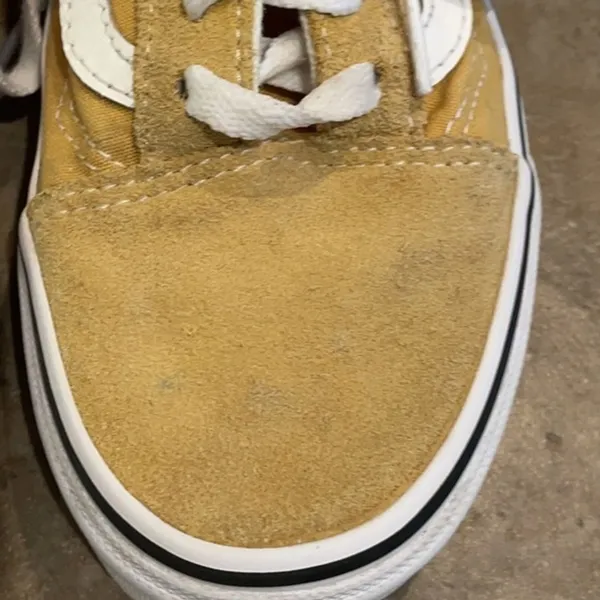 VANS Old Skool SK8 Yellow Suede Low Top Sneakers Unisex M 4 W 5.5 Skateboard - Image 8