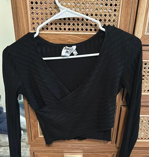 Princess Polly Long Sleeve Wrap Top - Image 2