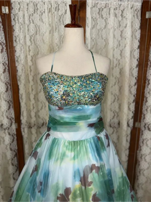 Gorgeous Vintage Y2K Tony Bowls Le Gala Prom Gown - Image 2