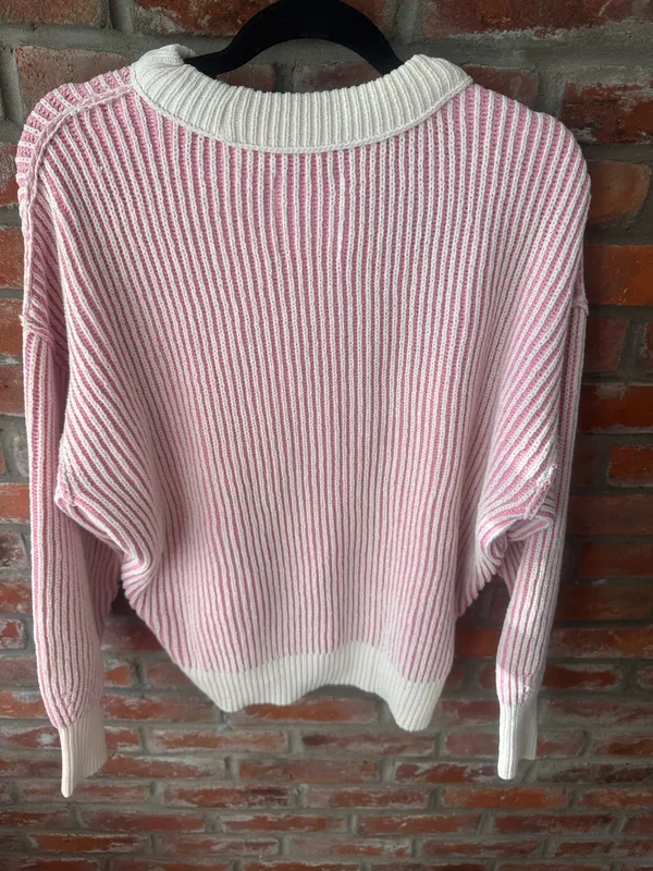 Aerie Pink Beyond Chenille Sweater Oversized XXS - Image 6