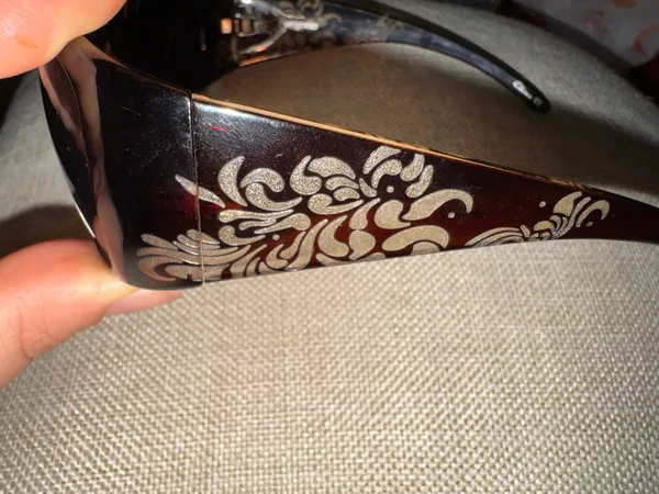 Brown women sunglasses UV 400 protection hand polished - Image 4