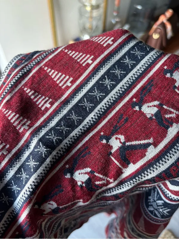 Smartwool Women's Classic Thermal Merino Base Layer Crew Fair Isle Size M - Image 7