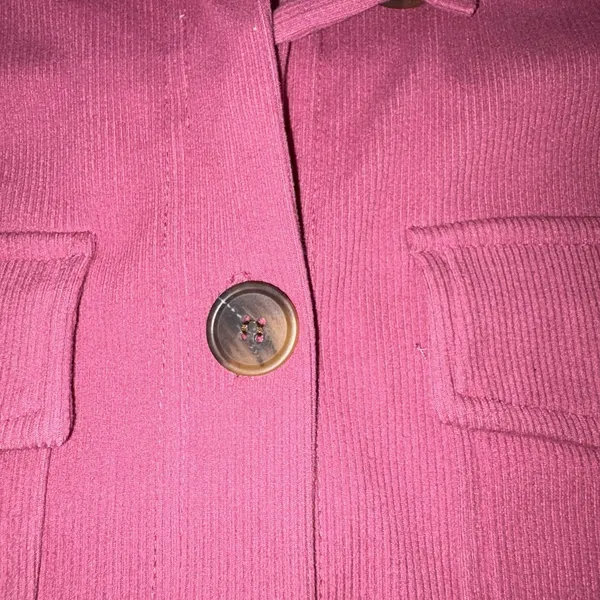 Hippie Rose Women's Boutique Pink Button Up Size Medium - Image 7