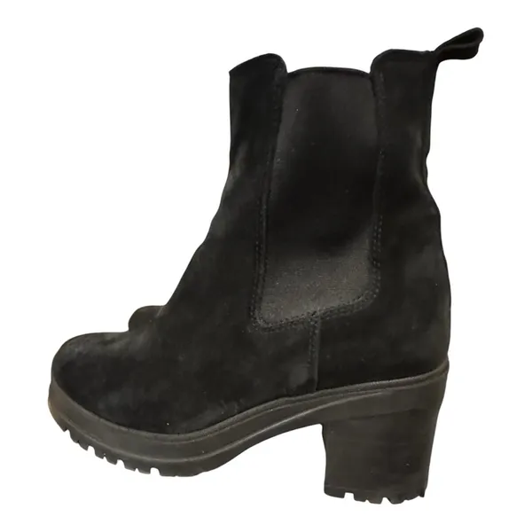 La Canadienne Conner Chelsea boot Black Suede Size 8 - Image 3