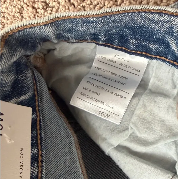 Ultra High-Rise KanCan Light Jeans USA 90s Flare - Image 8