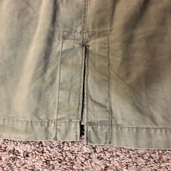 Gap Utility Jacket Womens XL Used Army Green - Image 14