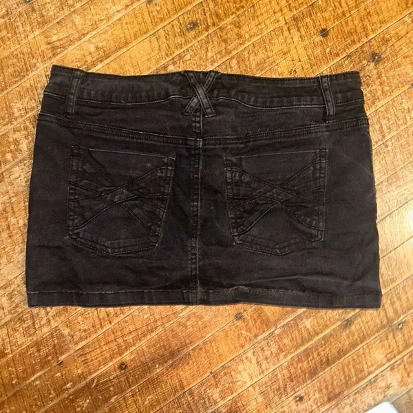 Royal Bones by Daang gothic steampunk M stars micro skirt - Image 2