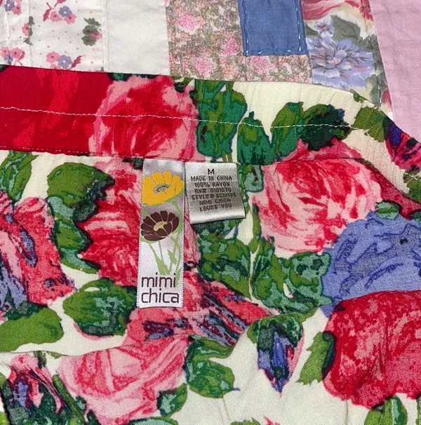 Mimi Chica Floral Skirt - Image 3