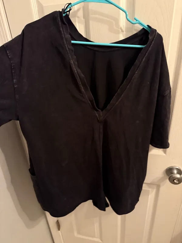 Hot Shot Tee Romper FP Movement Washed Black Medium - Image 2