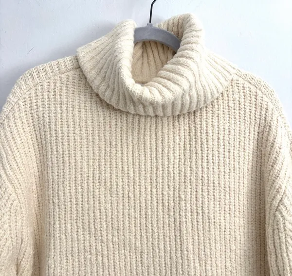NWT Lovers and Friends Braewyn long sleeve sweater dress in cream - Image 4