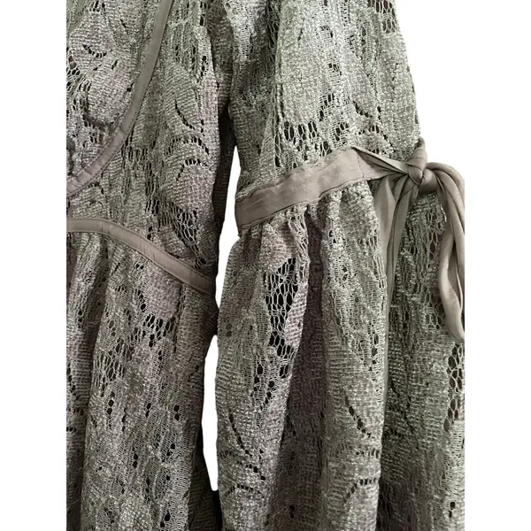 Free People Ruby Lacy Mauve Dress Small - Image 3