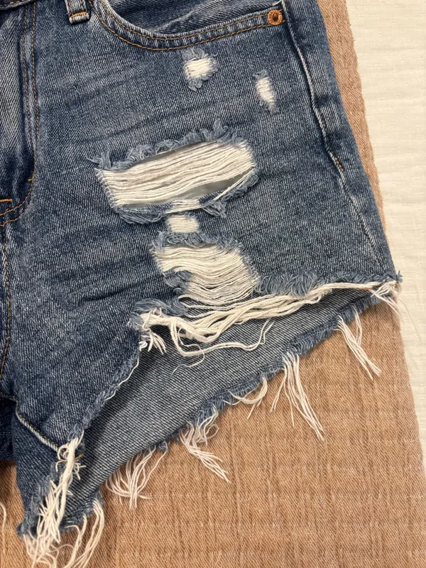 These Three Boutique Jean Shorts - Image 4