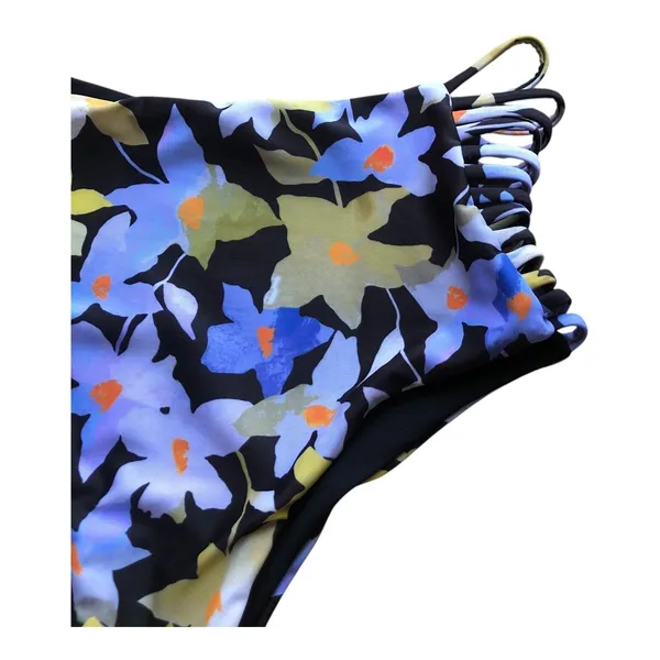 L*Space Monica Wise Harrington Floral Bitsy Bikini Bottom Women’s Small NWT - Image 4