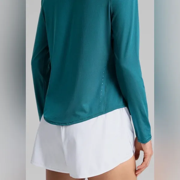 CRZ Yoga UPF 50+ Lightweight Long Sleeve Shirt Navy Large NWT - Image 3